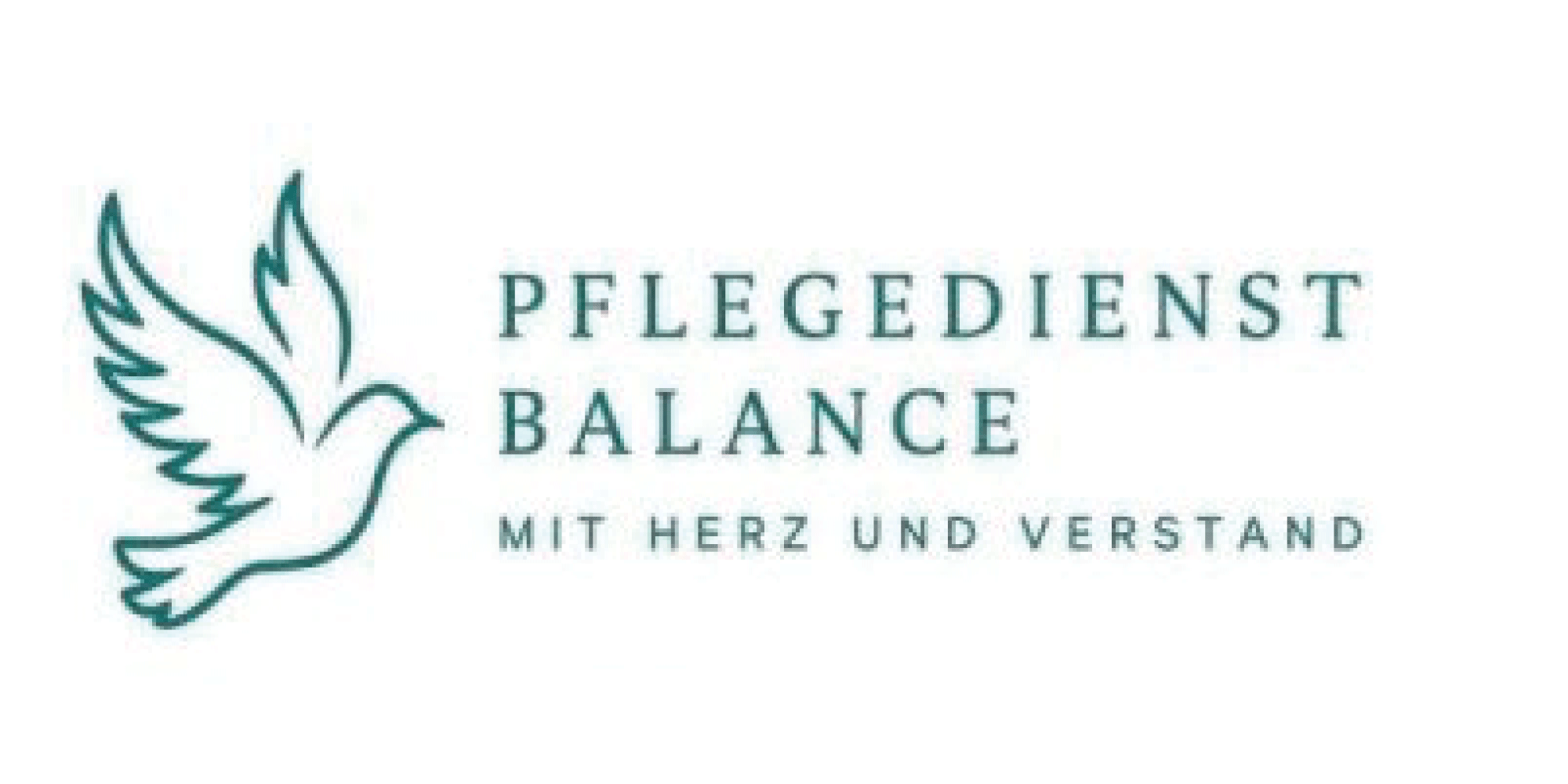 Logo Pflegedienst Balance in Flensburg mit stilisierter Darstellung für professionelle ambulante Pflege und Betreuung